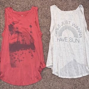 xsmall american eagle tank tops